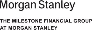 The Milestone Financial Group at Morgan Stanley Logo