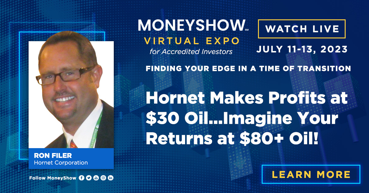Hornet Makes Profits at $30 Oil...Imagine Your Returns at $80+ Oil!