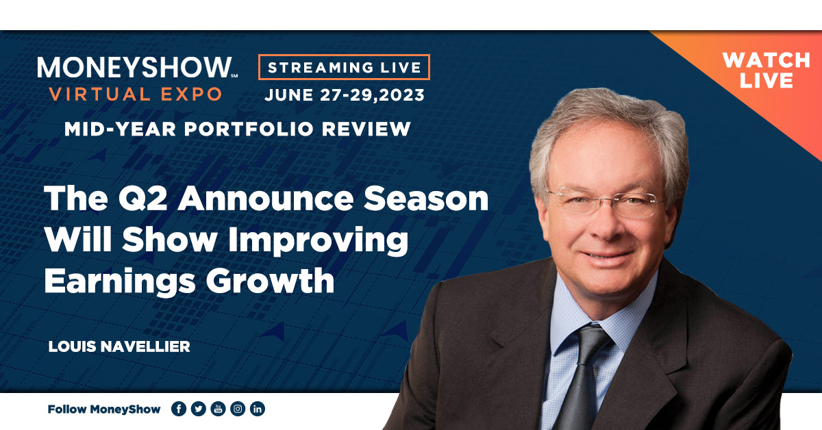 The Q2 Announce Season Will Show Improving Earnings Growth